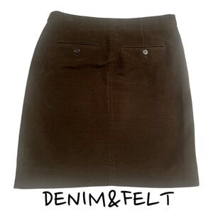 Miu Miu Women’s Brown Velvet Mini Skirt | Size EU 42/US 12 | PRELOVED EUC!! 🤎🤎